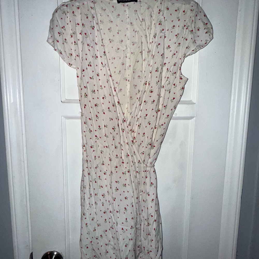 Floral Wrap Dress